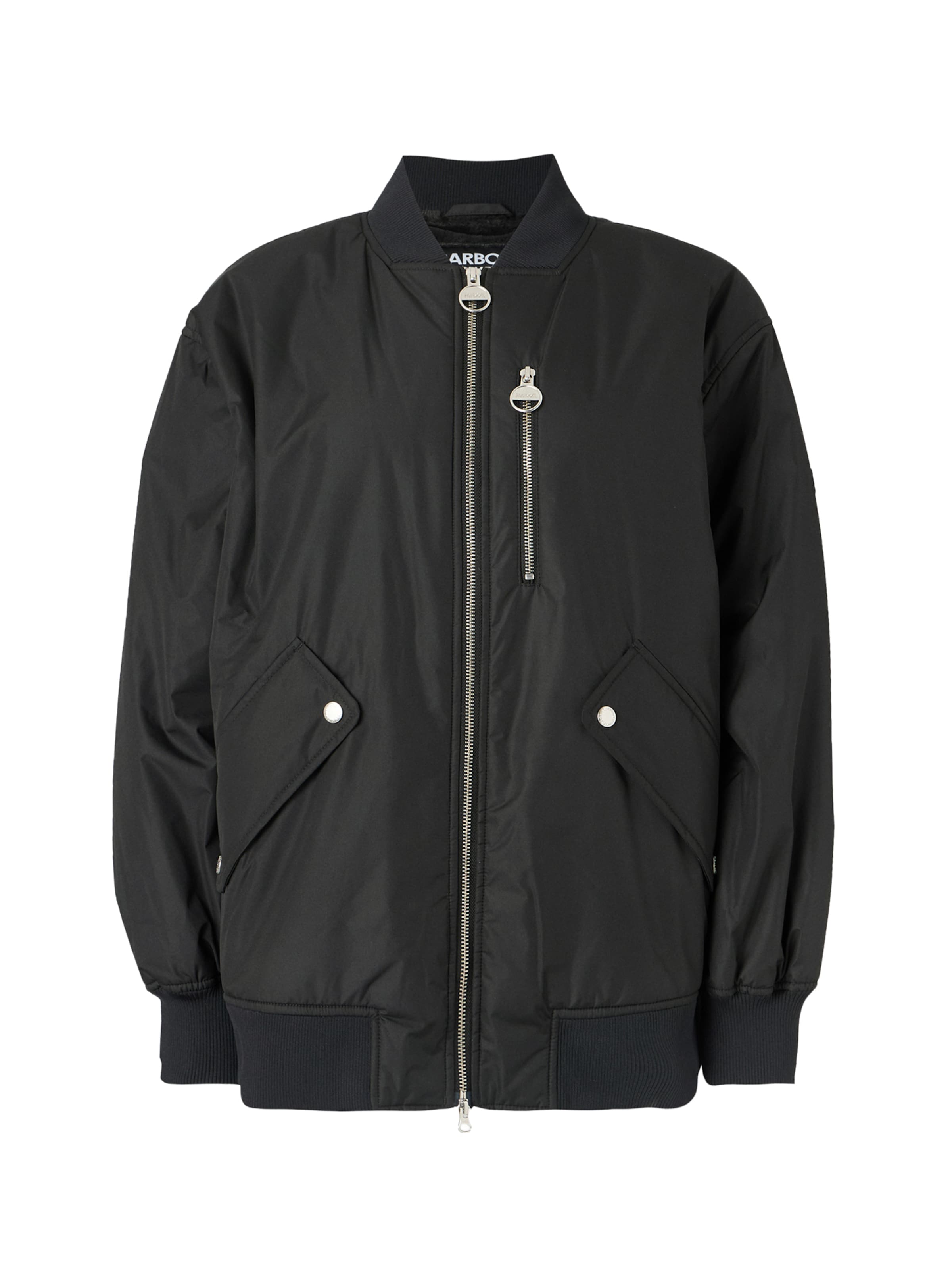 Barbour International Přechodná bunda 'Kuala' – černá: přední strana