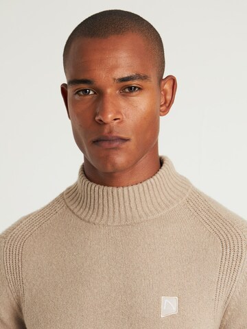 Pull-over 'Trace Mock' CHASIN' en marron