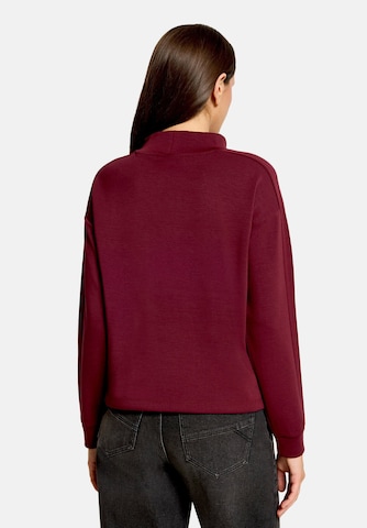 Sweat-shirt Betty & Co en rouge