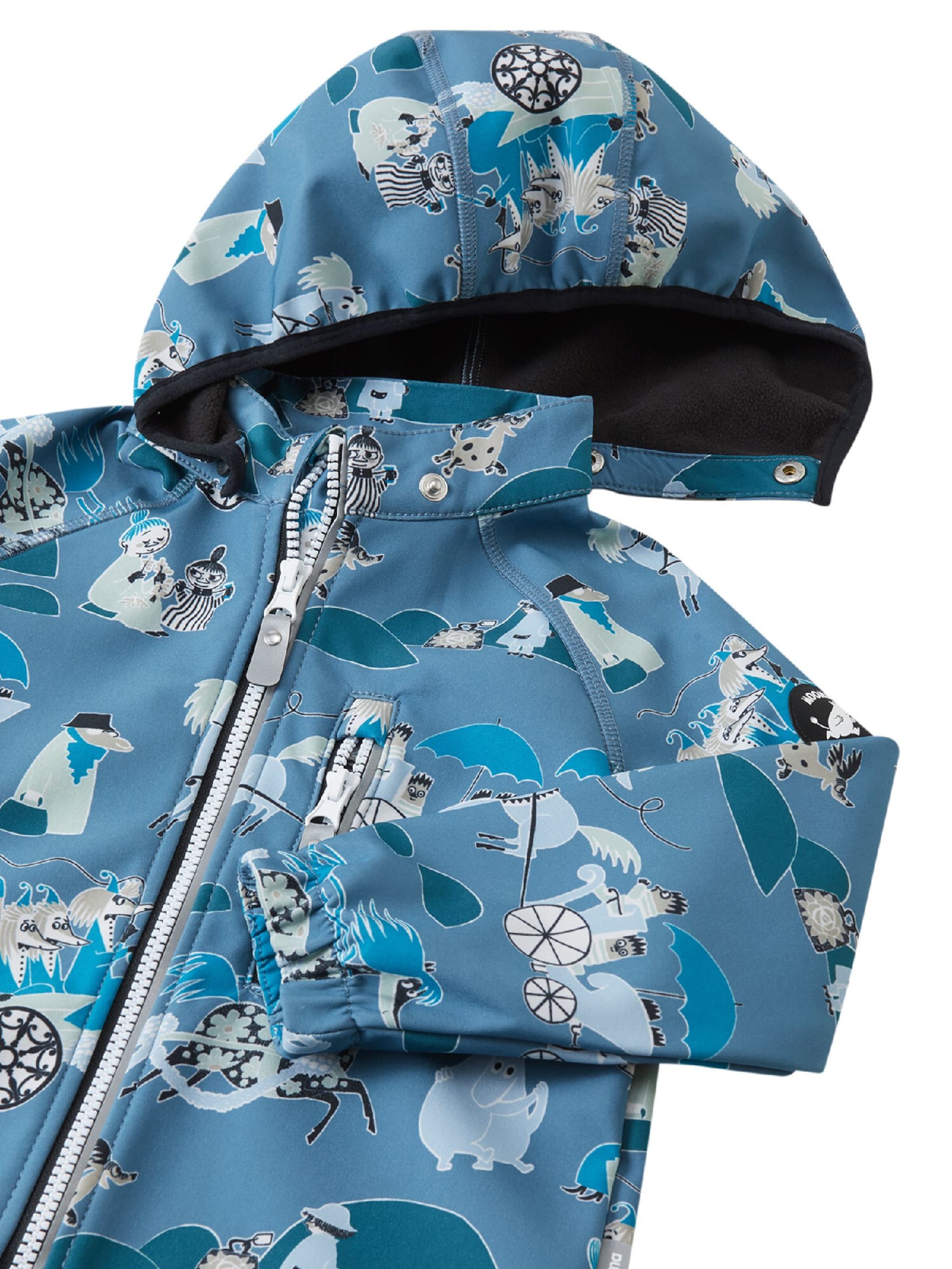 Reima Functionele jas ' Moomin Vantti ' in Blauw