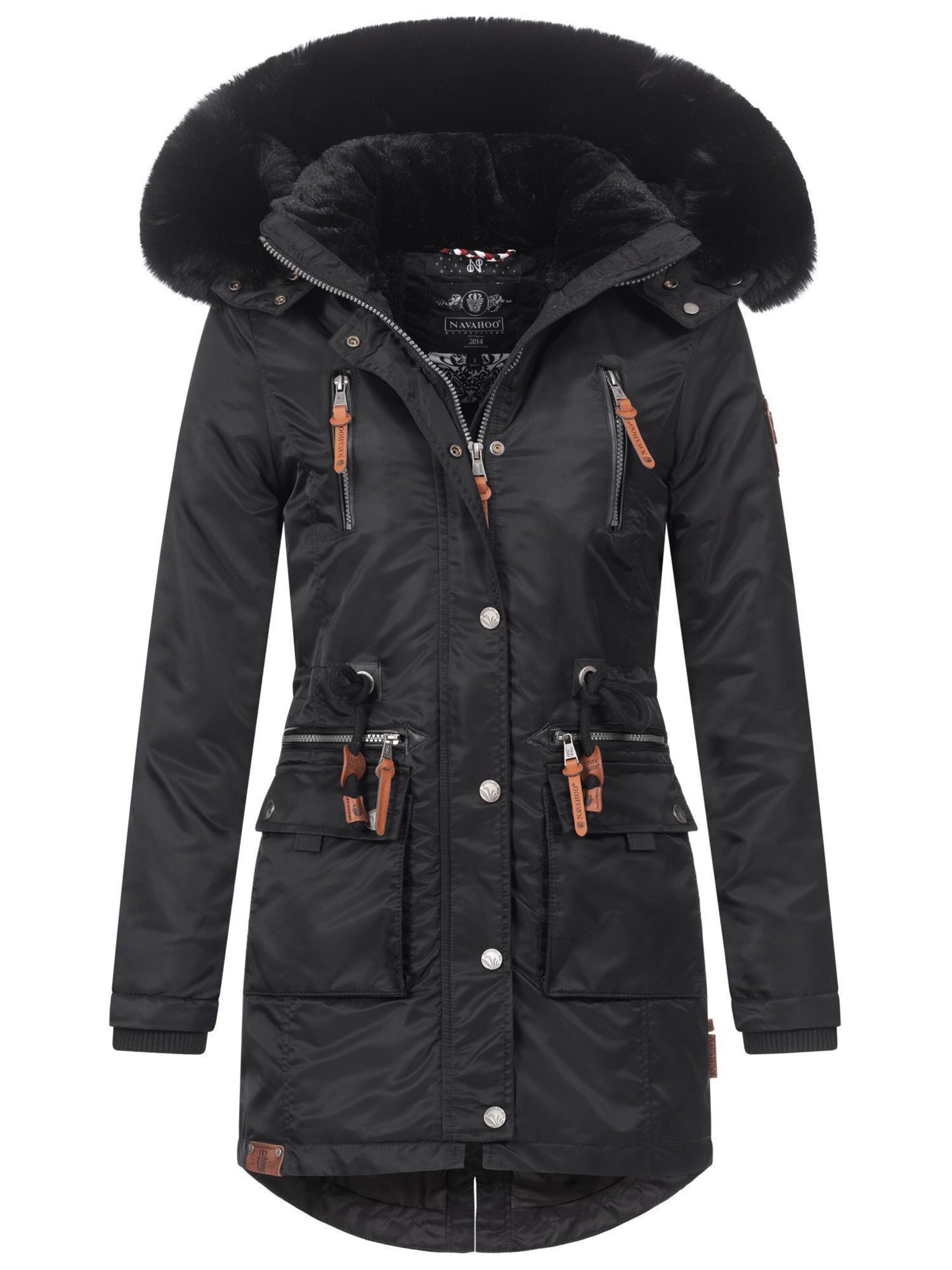 NAVAHOO Winter Parka in Black