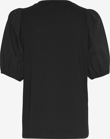 juoda MSCH COPENHAGEN Marškinėliai 'Dariene Logan'