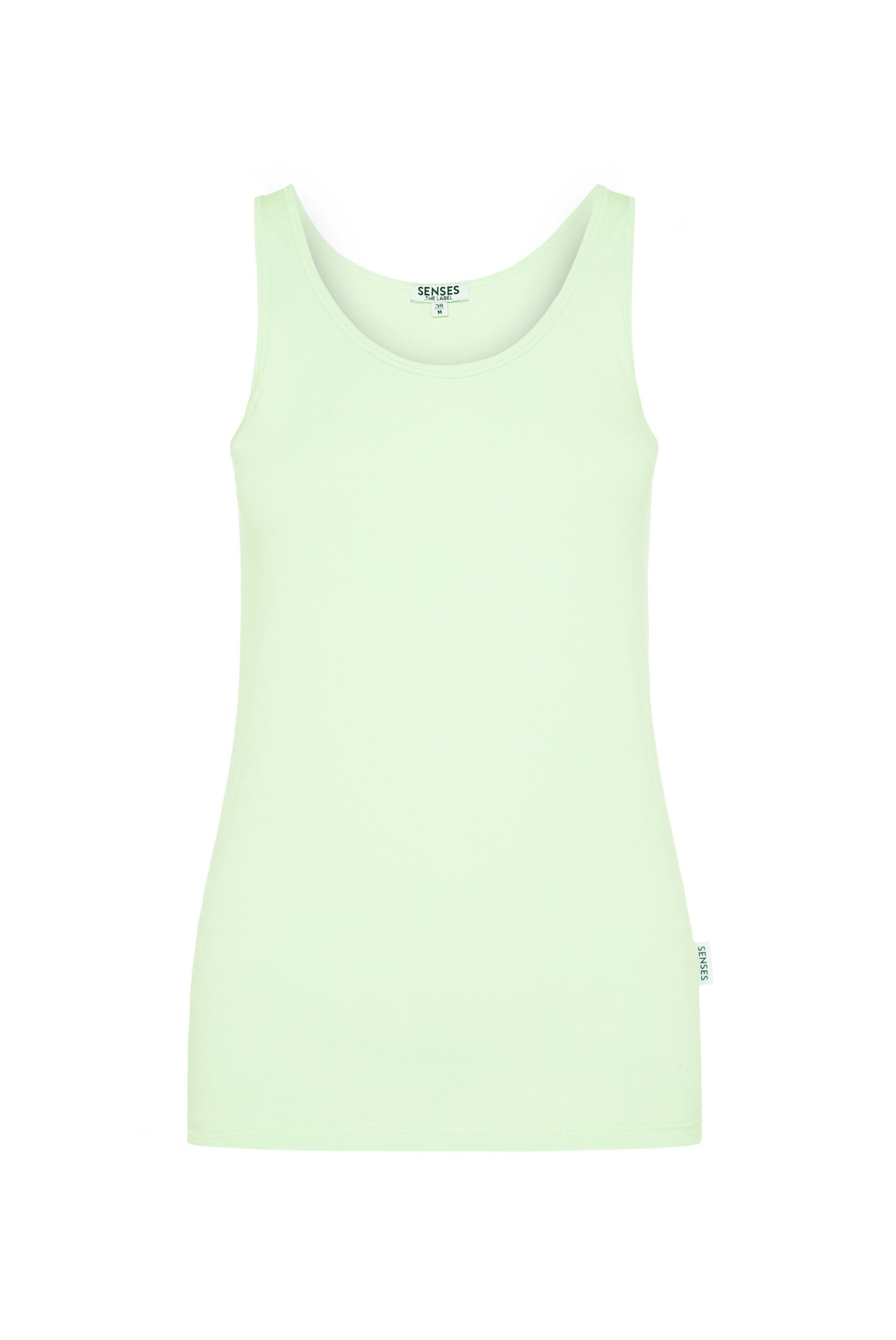 SENSES.THE LABEL Top in Green: front