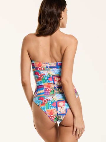 Shiwi Bandeau Swimsuit in Mixed colours