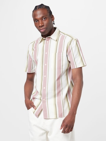 ESPRIT Regular fit Button Up Shirt in Pink: front