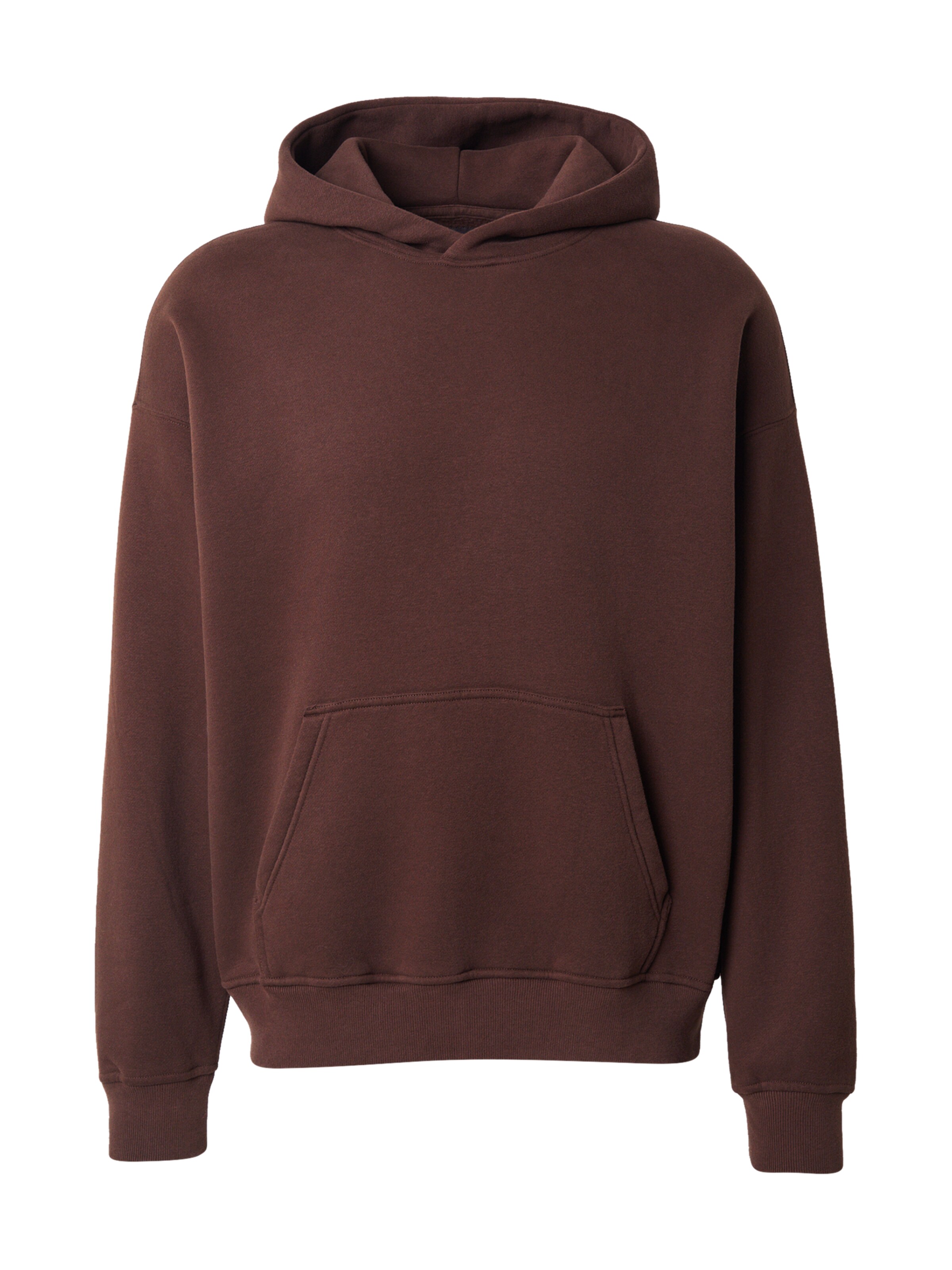 Felpa 'ESSENTIAL' Abercrombie & Fitch di colore cioccolato, Visualizzazione prodotti