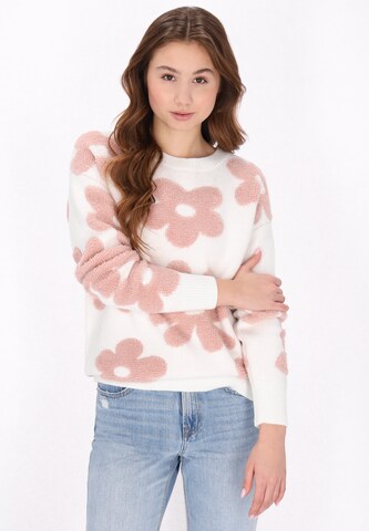 MYMO Sweater in White: front