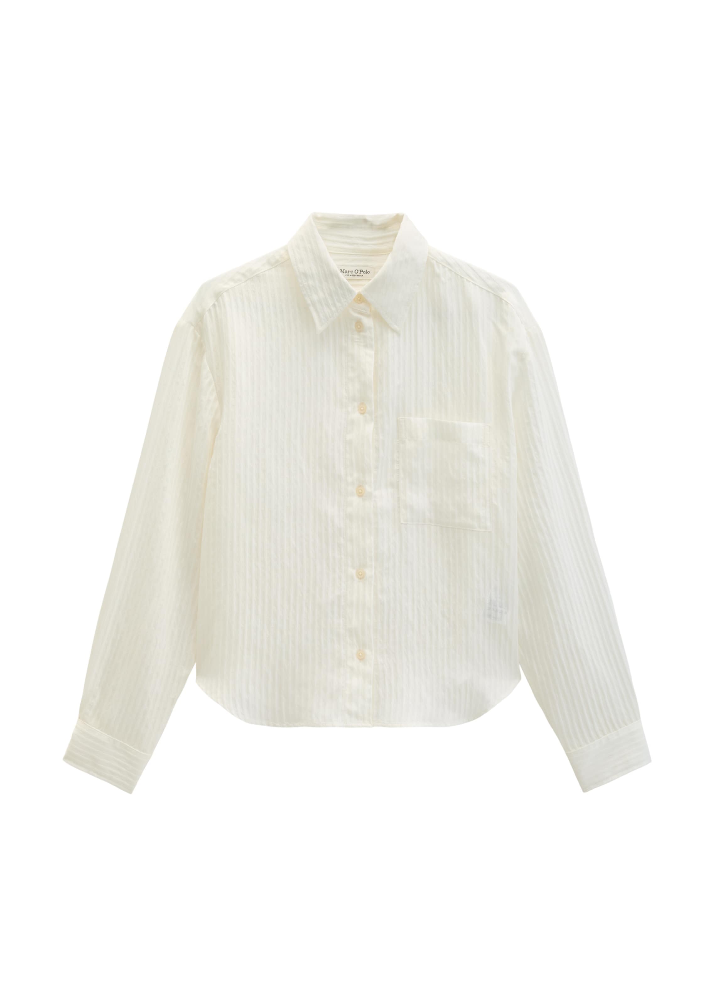 Marc O'Polo Bluse in Weiß: Vorderseite