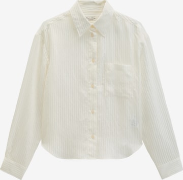 Marc O'Polo Bluse in Weiß: Vorderseite