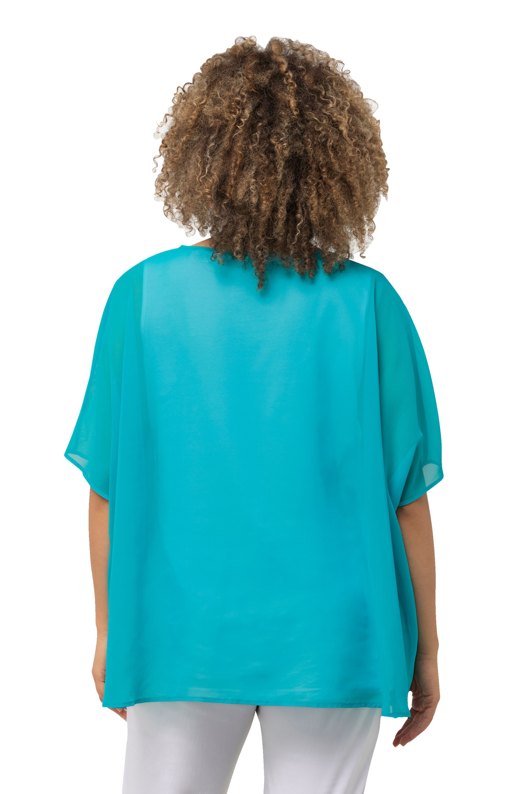 Ulla Popken Bluse in Blau