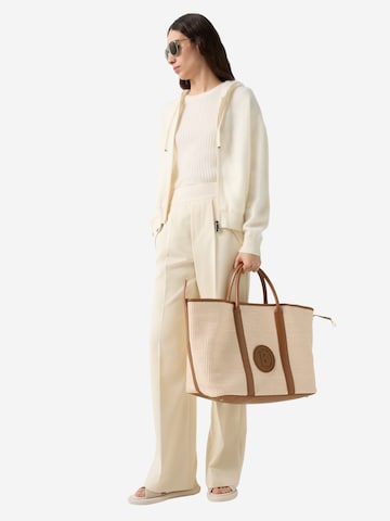 BOGNER Wide leg Trousers 'Ilvy' in White