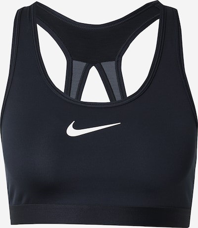 NIKE Sports bra 'SWOOSH' in Black / White, Item view