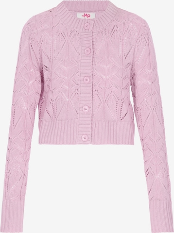 MYMO - Casaco de malha 'Young Fashion' em roxo: frente