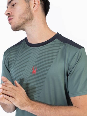 Maglia funzionale di Spyder in verde