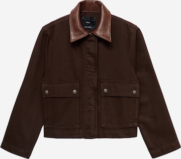 MANGOPrijelazna jakna 'AMELIA' - smeđa boja: prednji dio