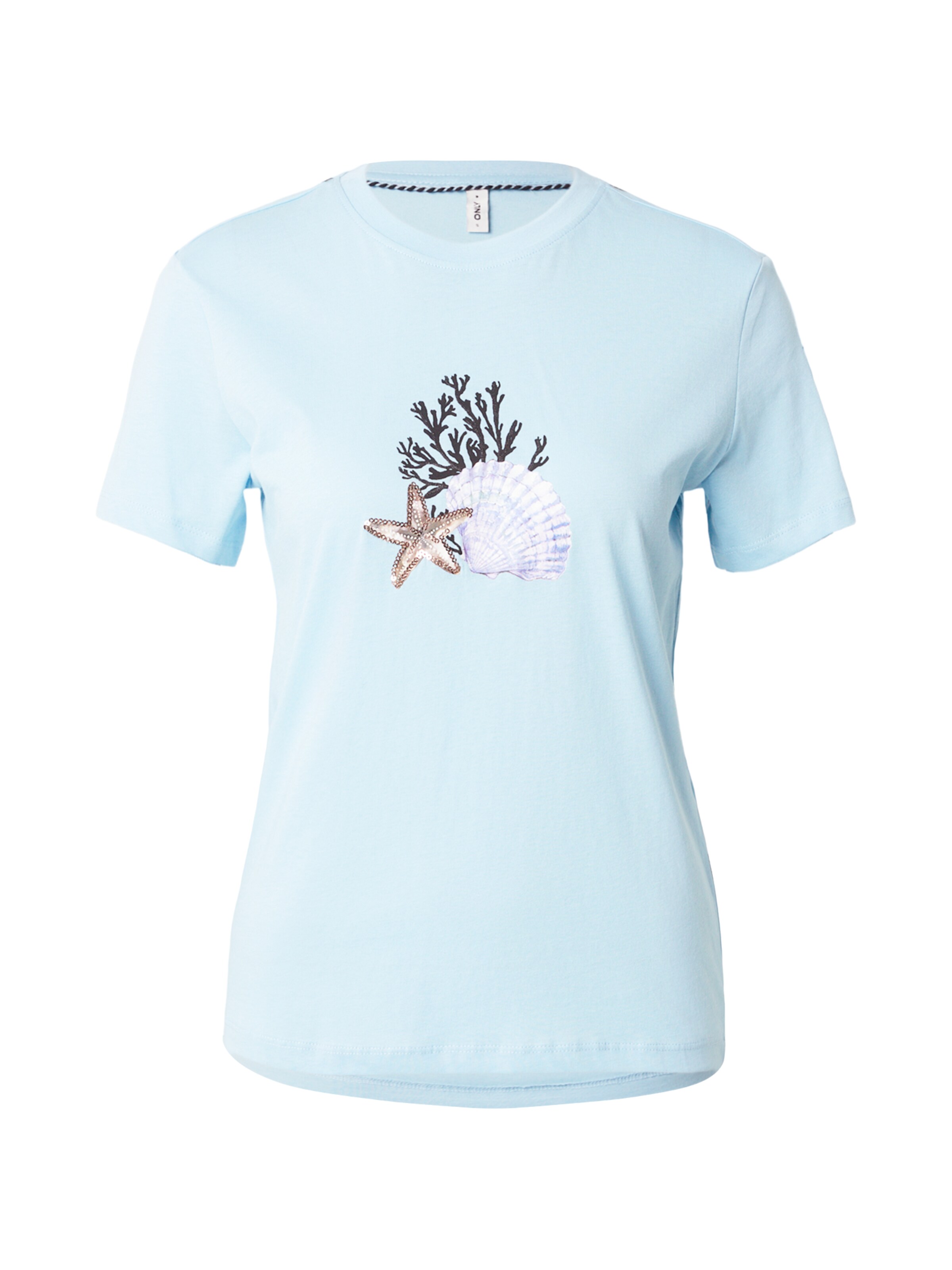 ONLY T-shirt 'ONLKita' i blå