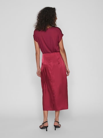 VILA Skirt 'SHIMA' in Red