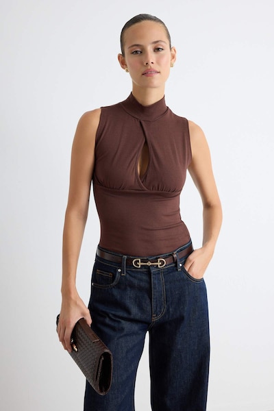 barna Trendyol Top - XS, Termék nézet