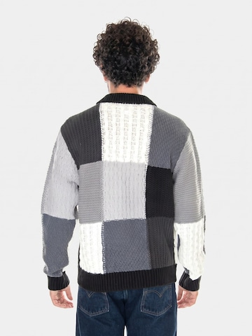 Obey Trui 'Patchwork' in Gemengde kleuren