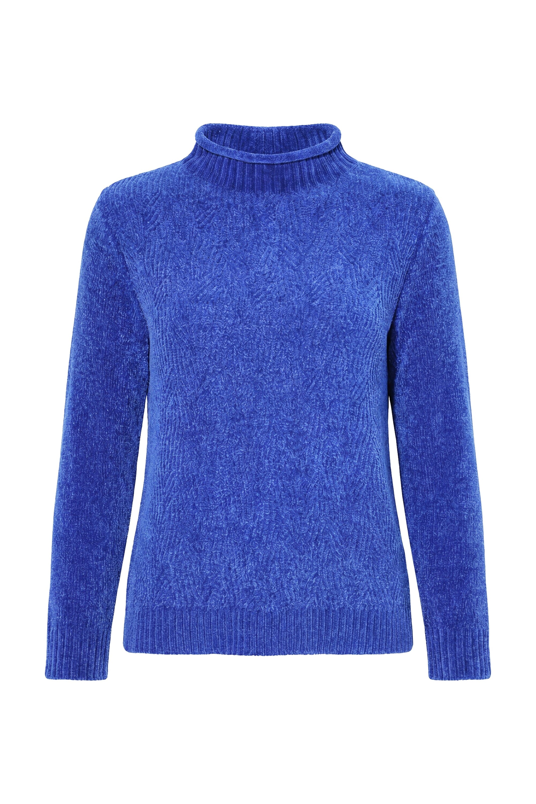 Ulla Popken Pullover in Blau: Vorderseite