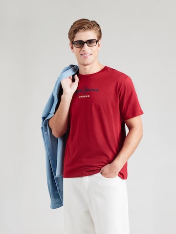 Pepe Jeans Shirt 'EGGO' in Red: front