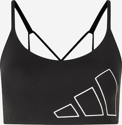 Reggiseno sportivo ADIDAS PERFORMANCE di colore nero / bianco, Visualizzazione prodotti