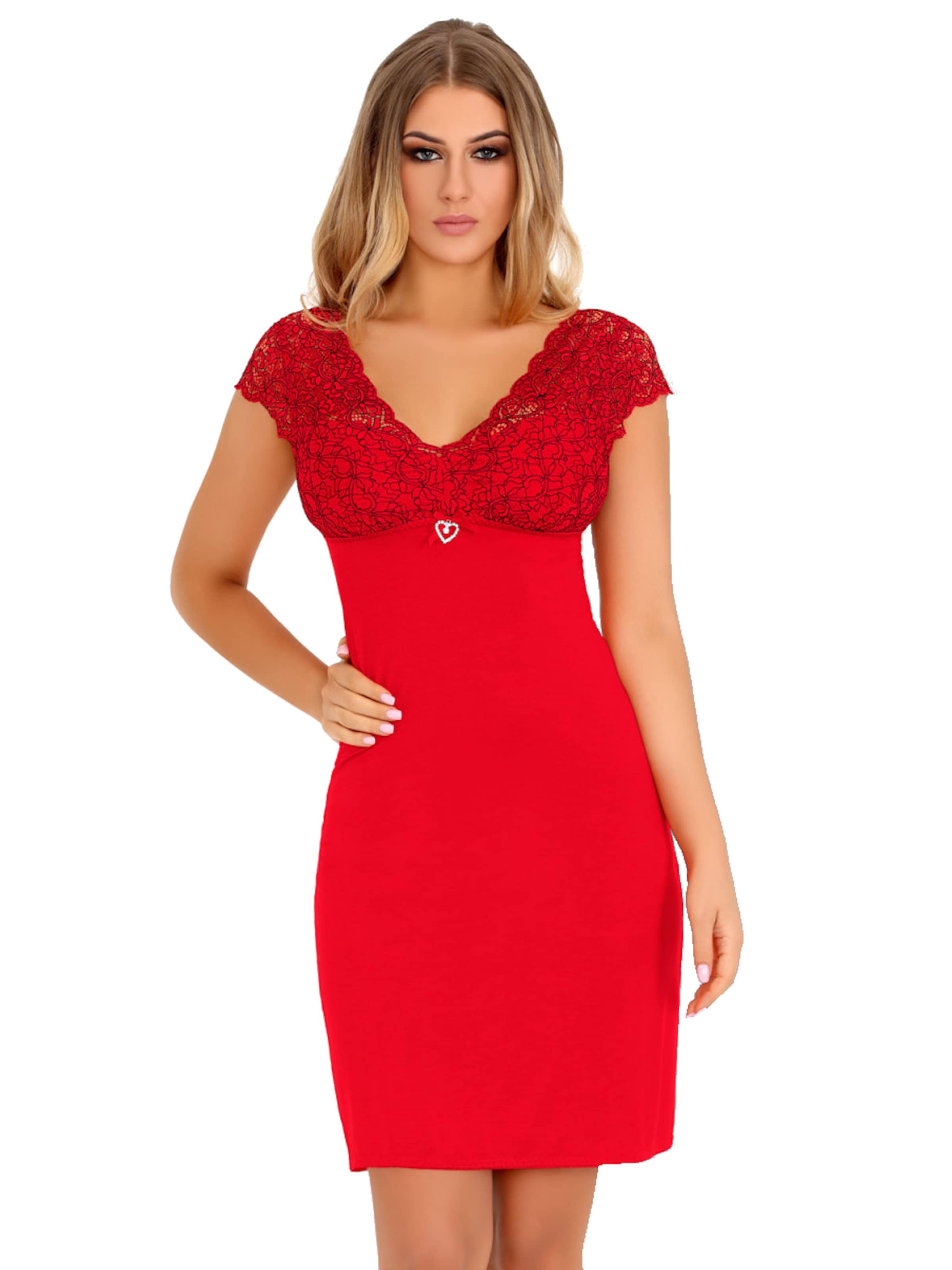 Livco Corsetti Nightgown in Red: front