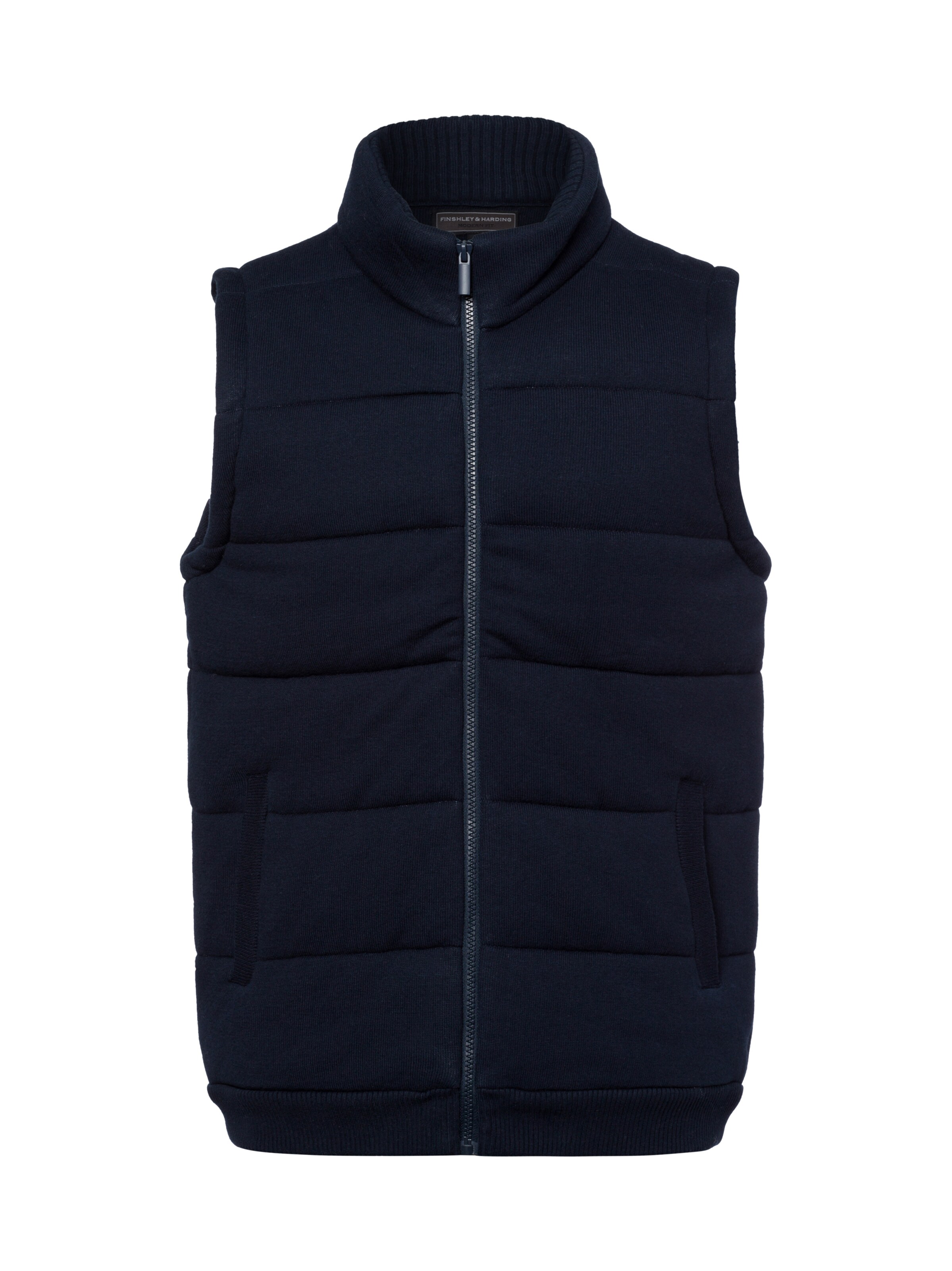 Gilet Finshley & Harding en bleu : devant
