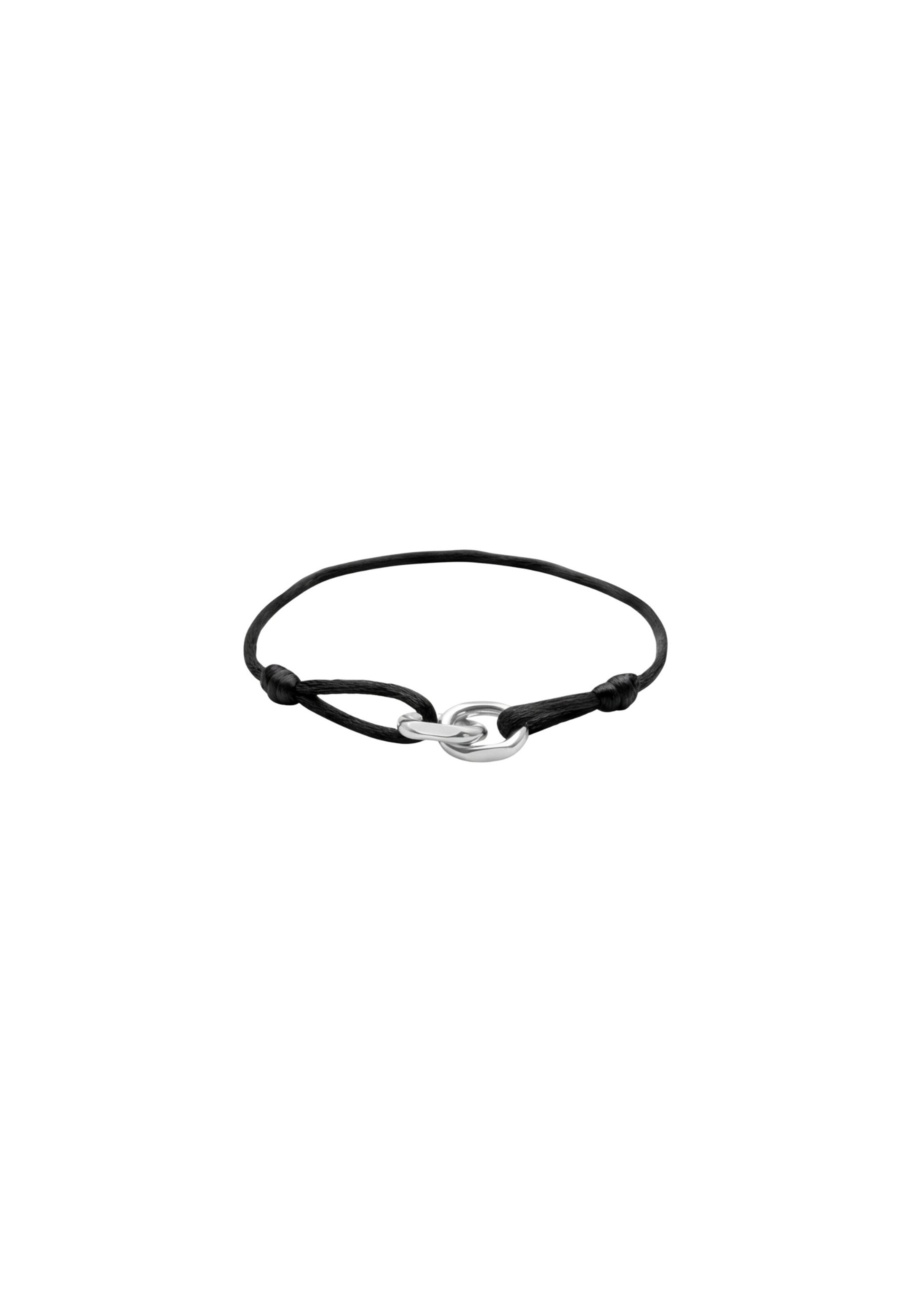 Fainz Armband 'Pairity' in Schwarz: Vorderseite