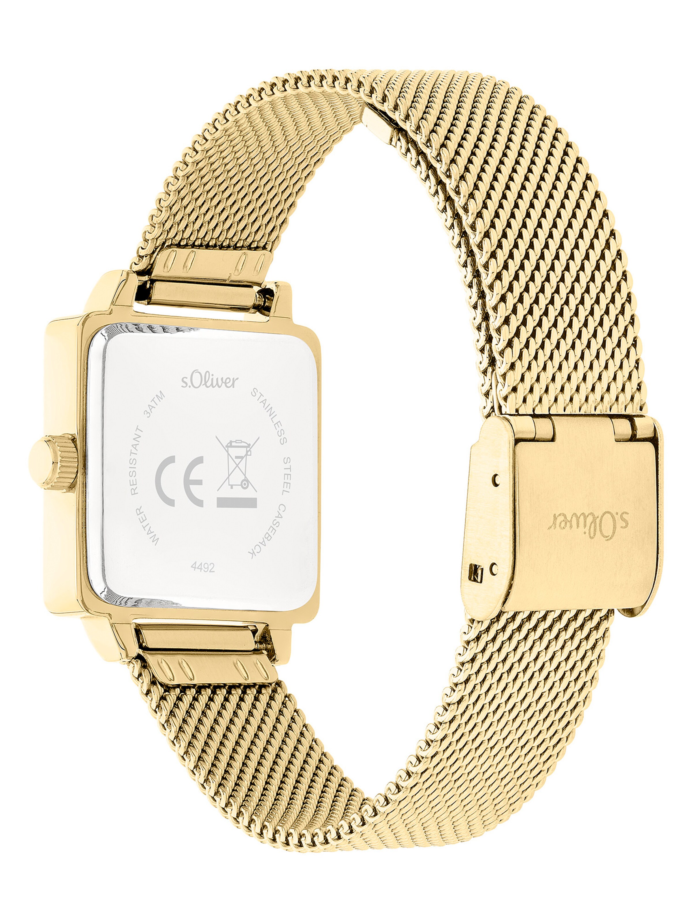 s.Oliver Analog Watch in Gold