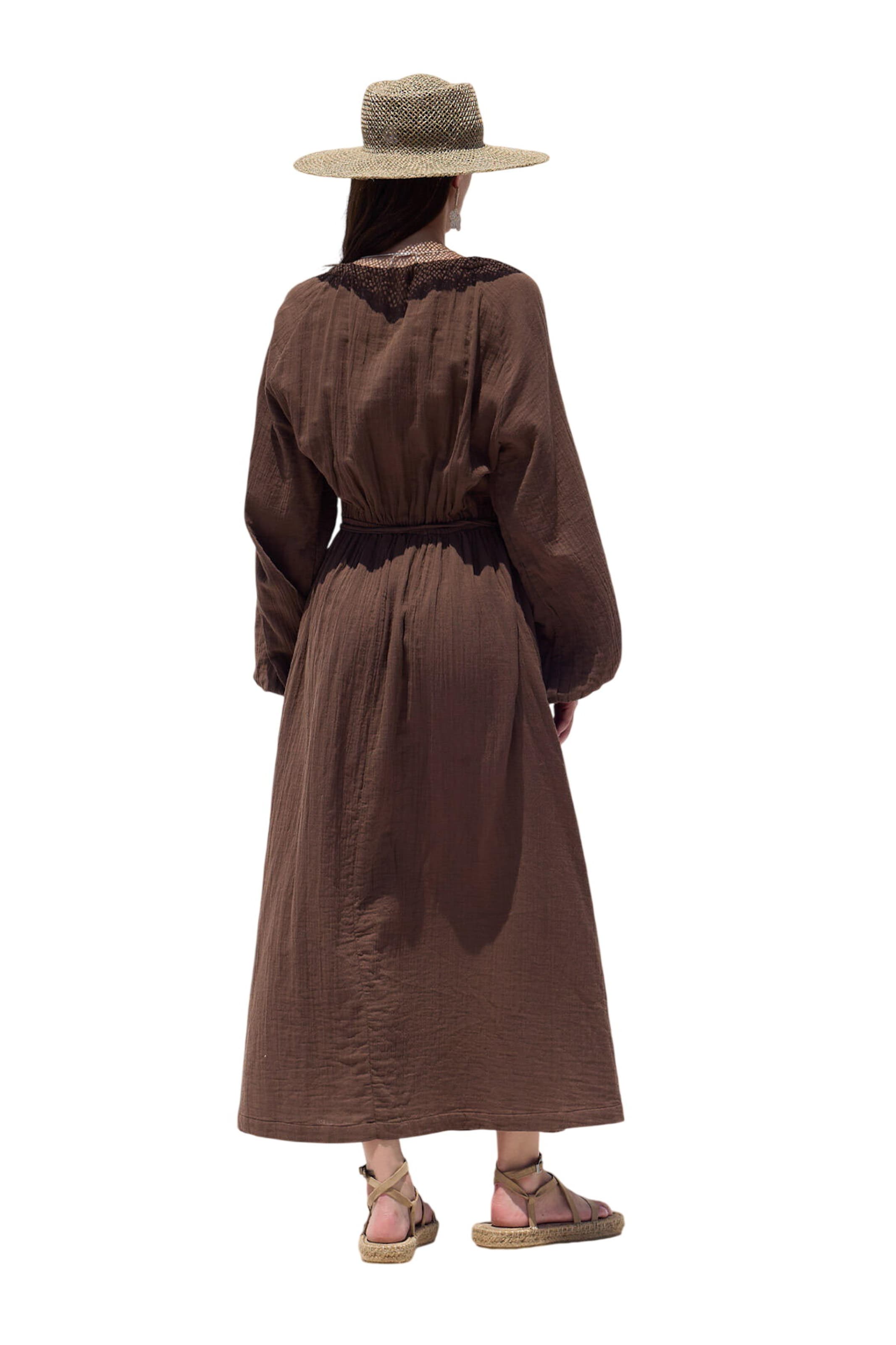 MANUKA Dress in Brown