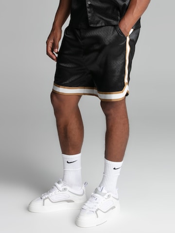 regular Pantaloni di SikSilk in nero