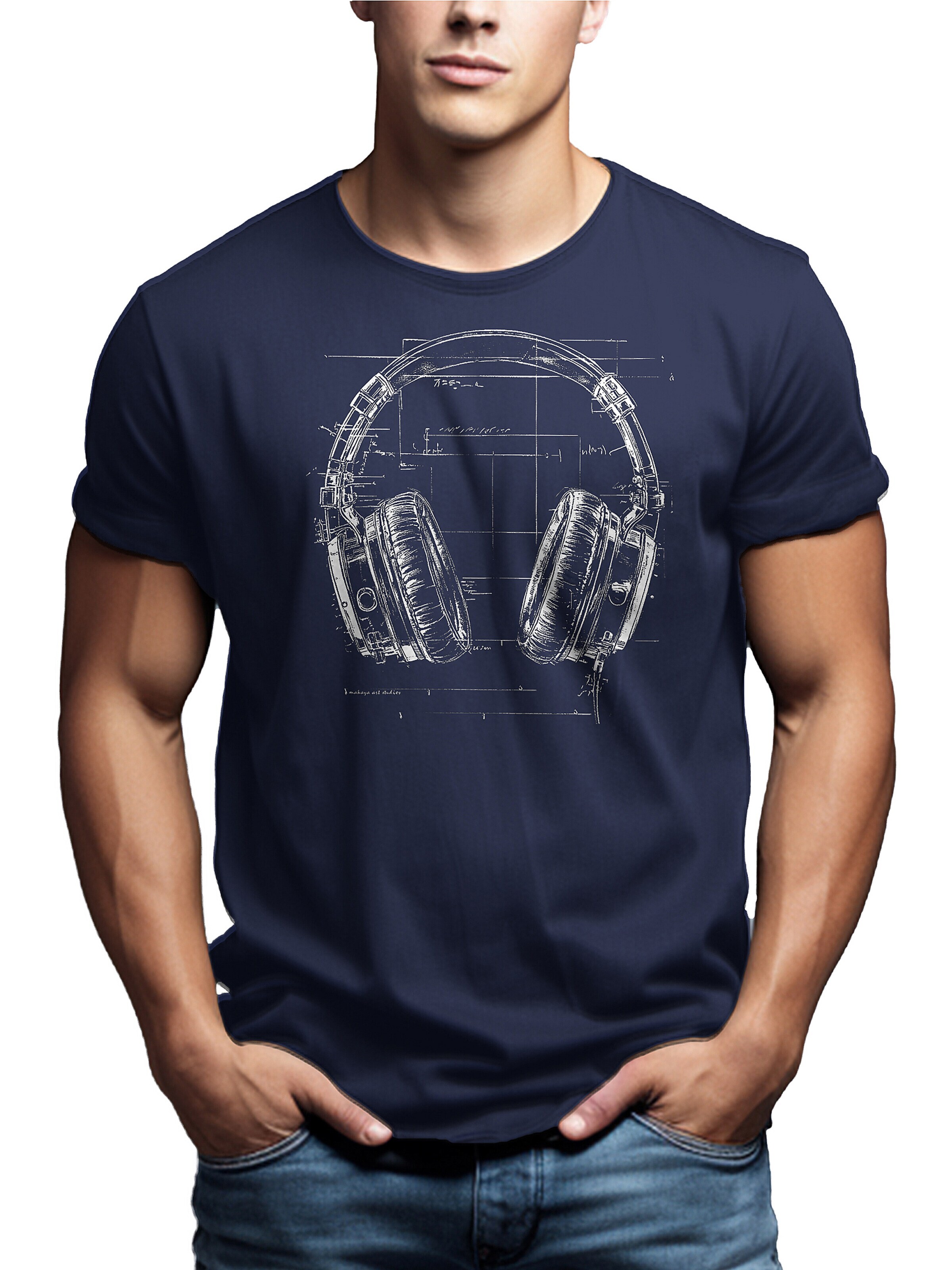 MAKAYA Shirt in Blue: front