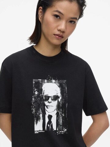 KARL LAGERFELD JEANS - Camiseta en negro