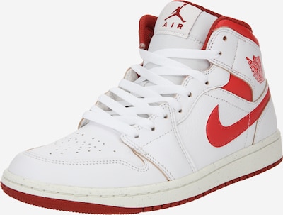 Jordan Baskets hautes 'Air Jordan 1' en rouge / blanc, Vue avec produit