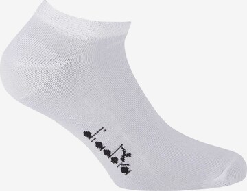 Diadora Ankle Socks in White