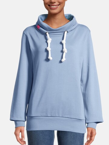 salzhaut Sweatshirt 'Loff' in Blau