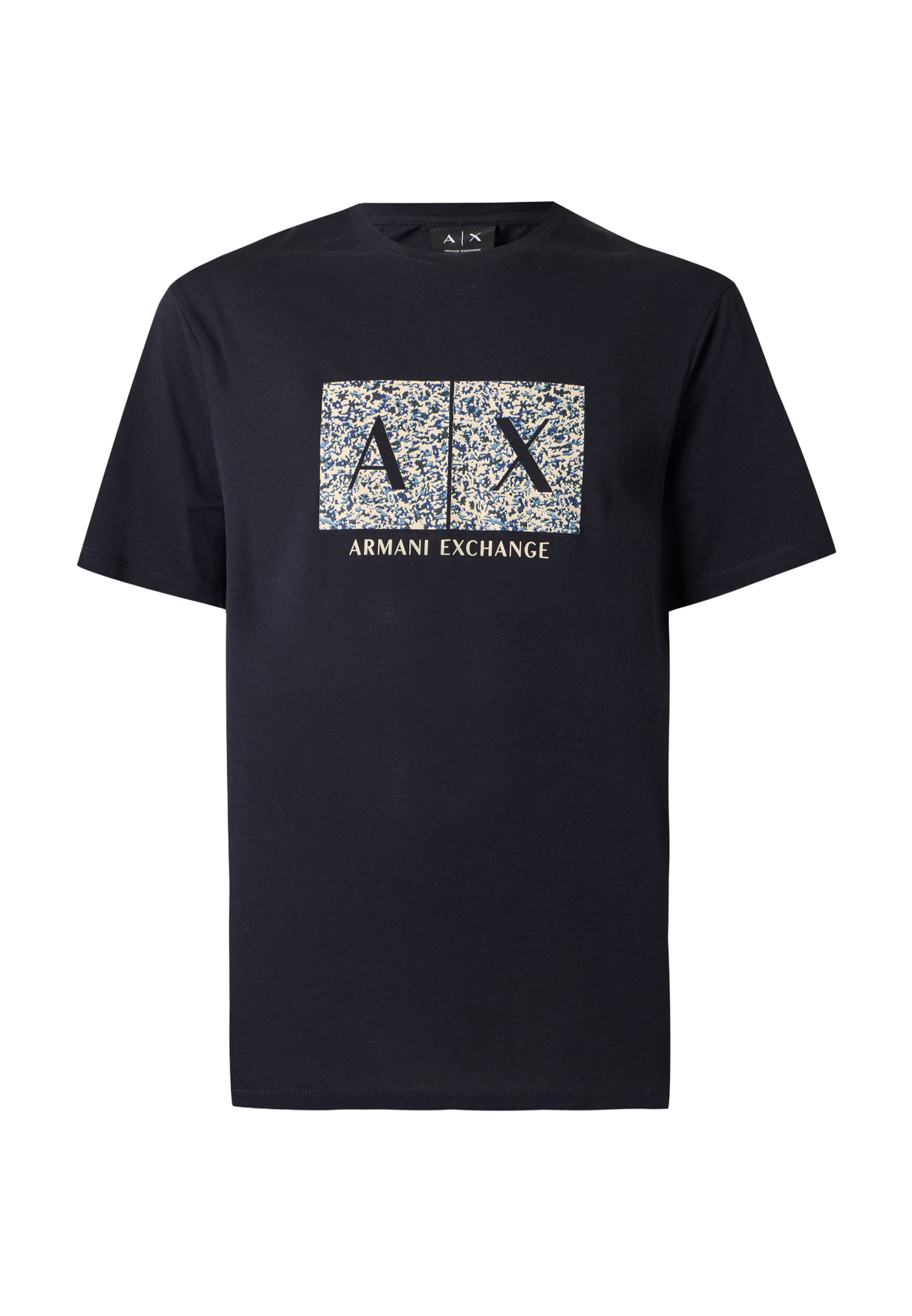 ARMANI EXCHANGE Μπλουζάκι σε μπλε: μπροστά