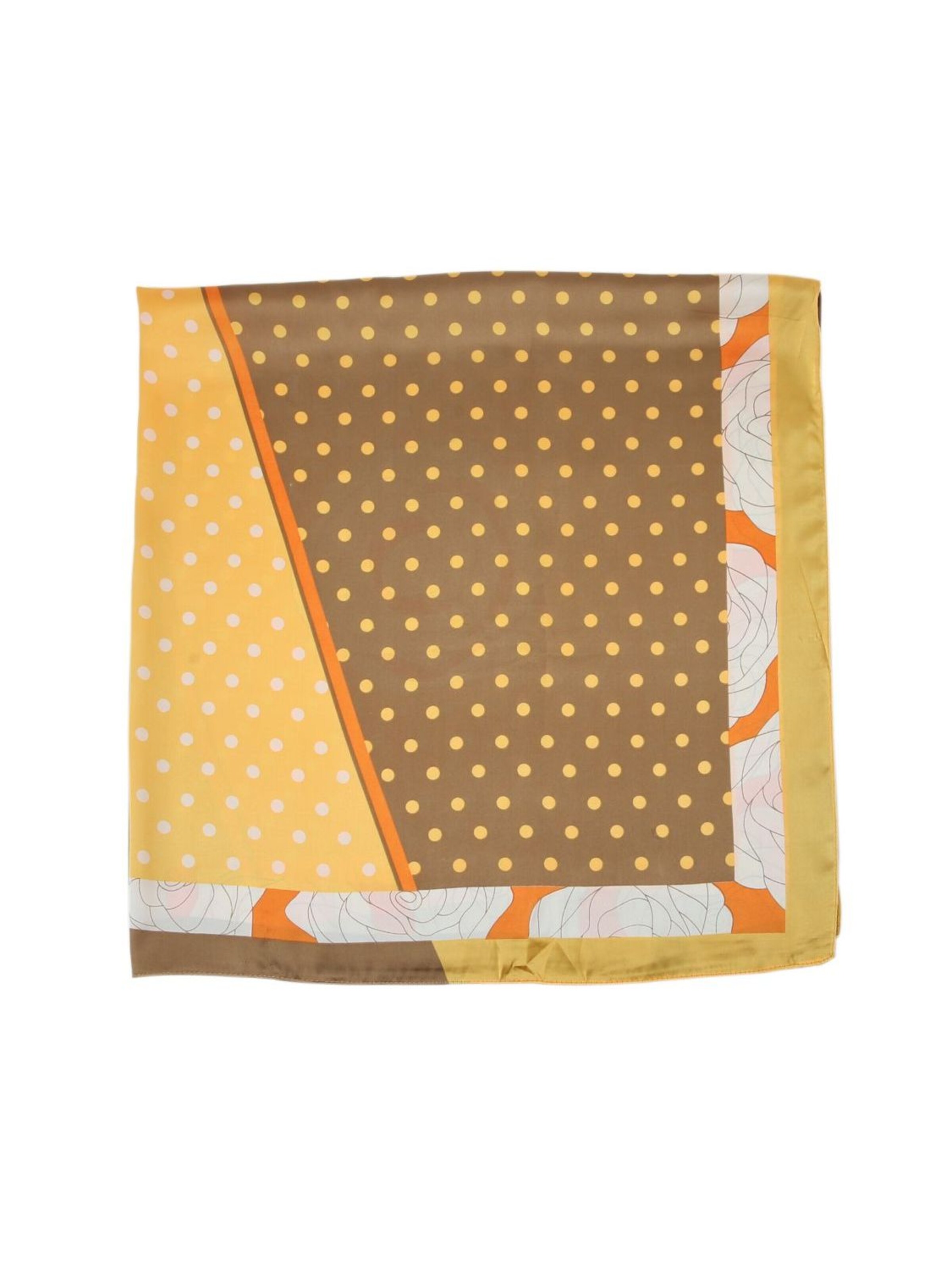 Sciarpa 'Fewpoint Zoé' di alberto cabale in giallo