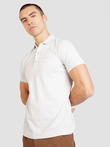 BOSS Тениска 'Paule 4' в бяло: отпред