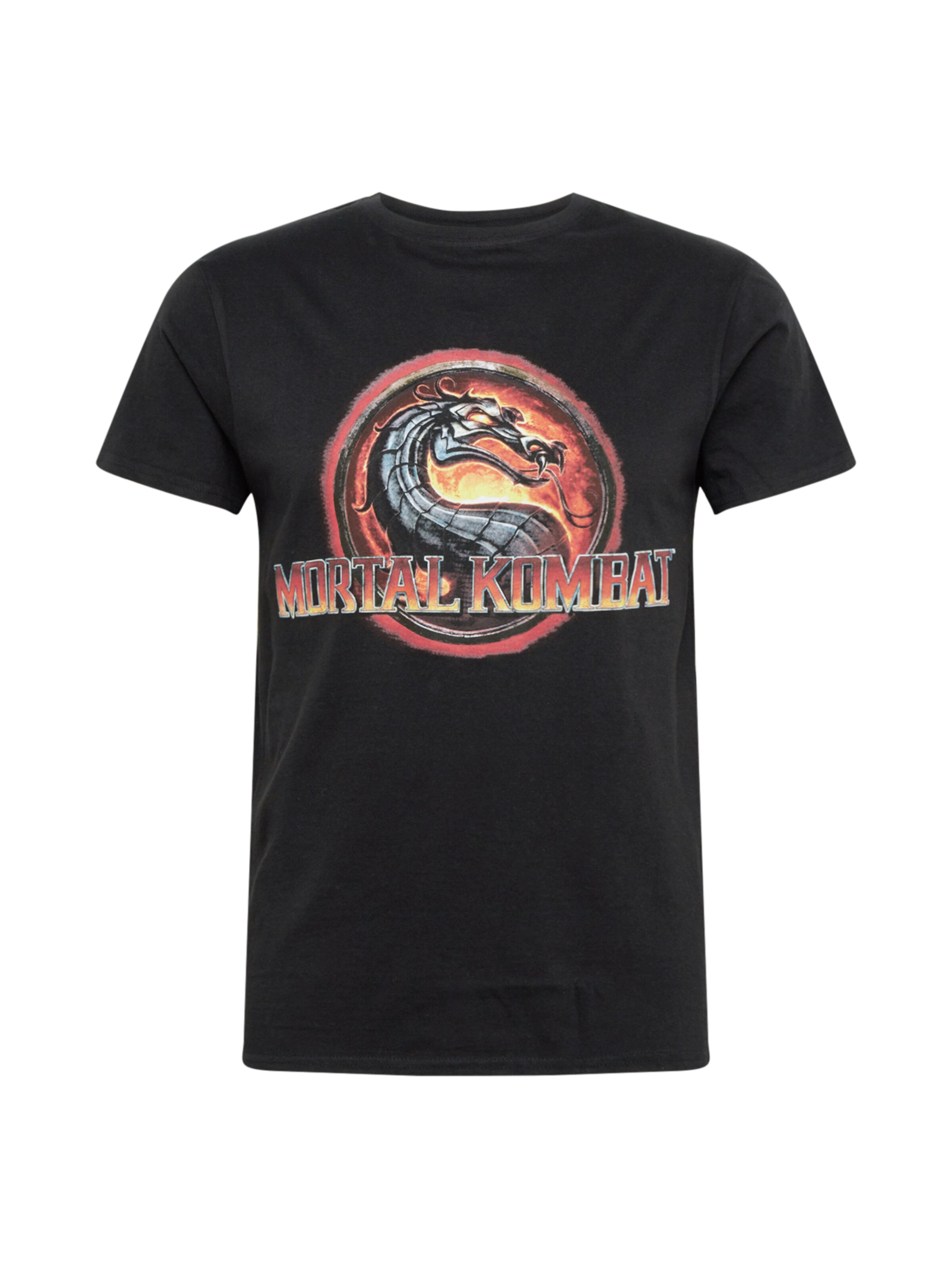 Mister Tee Shirt 'Mortal Kombat' in Black: front