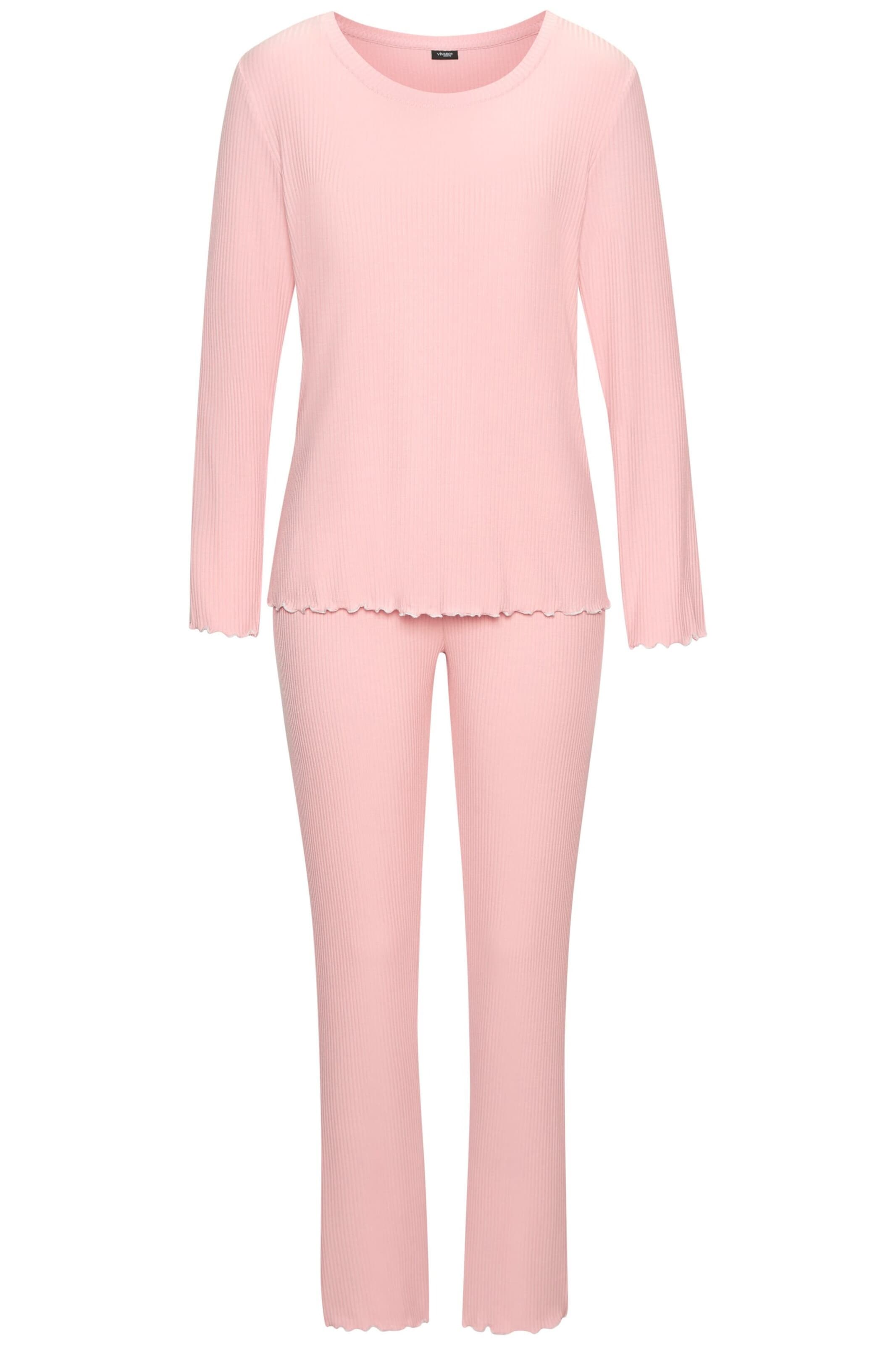 VIVANCE Pyjama 'Dreams' in Orange: Vorderseite