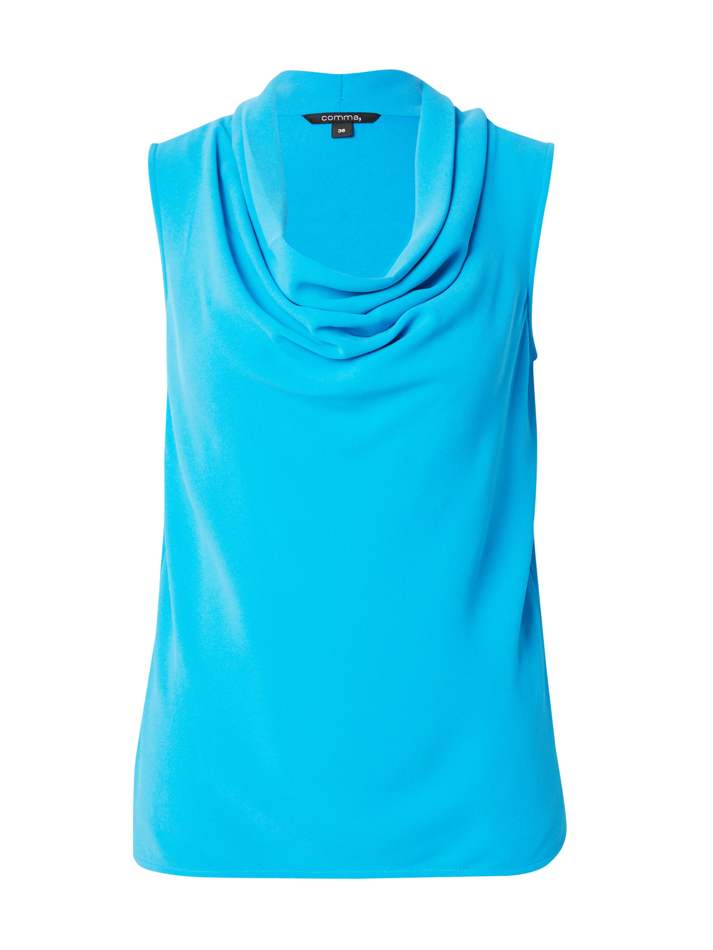 COMMA Blouse in Blue: front