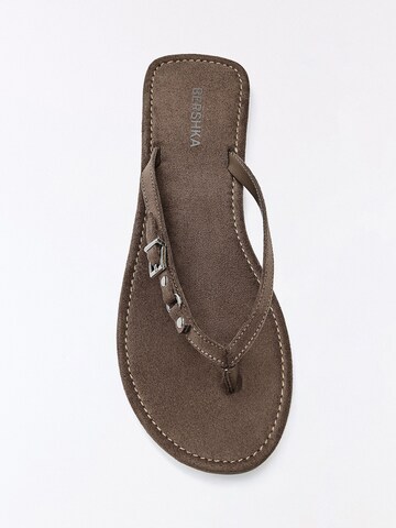Bershka Žabky – žlutá