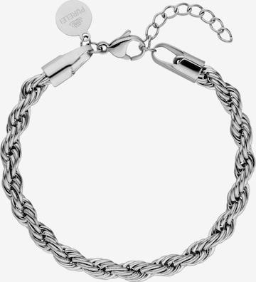 PURELEI Armband 'Vintage' in Silber: Vorderseite