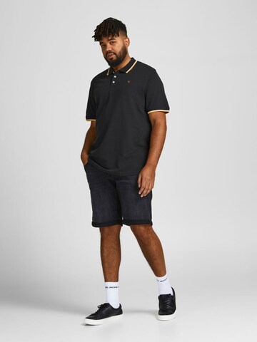 Jack & Jones Plus Shirt in Black