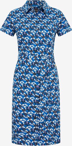 4funkyflavours Shirt Dress 'Could Heaven Ever Be Like This' in Blue: front