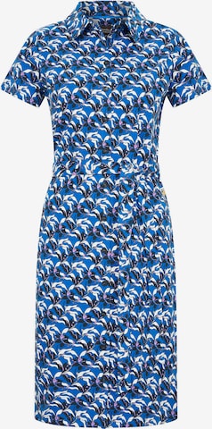4funkyflavours Shirt Dress 'Could Heaven Ever Be Like This' in Blue: front