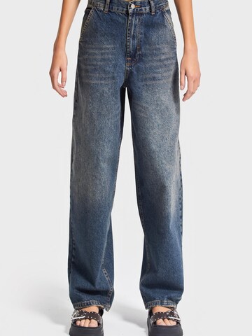 IT'S BASIC Loose fit Jeans 'NORA Skater Mid Rise Jeans' in Blue