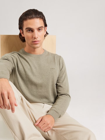 Pull-over s.Oliver en vert : devant